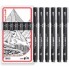 uni-ball PIN Fineliners | Black Fine Tipped Writing Pens |