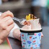 2 Pack Beach Style Pattern Print Size Ice Cream Sleeves