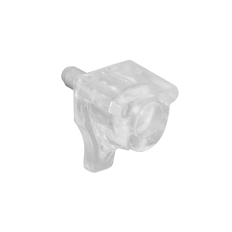 Prime-Line U 10156 3 MM., Clear Plastic and Steel Peg,