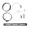 Electric Bike Battery Mounting Bracket Aluminium Alloy Mount Plate Electric