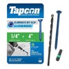 Tapcon 1/4" x 4" Star Torx Head Concrete Anchor Screws 3195407V2 | 100 Pack | Drill Bit Included