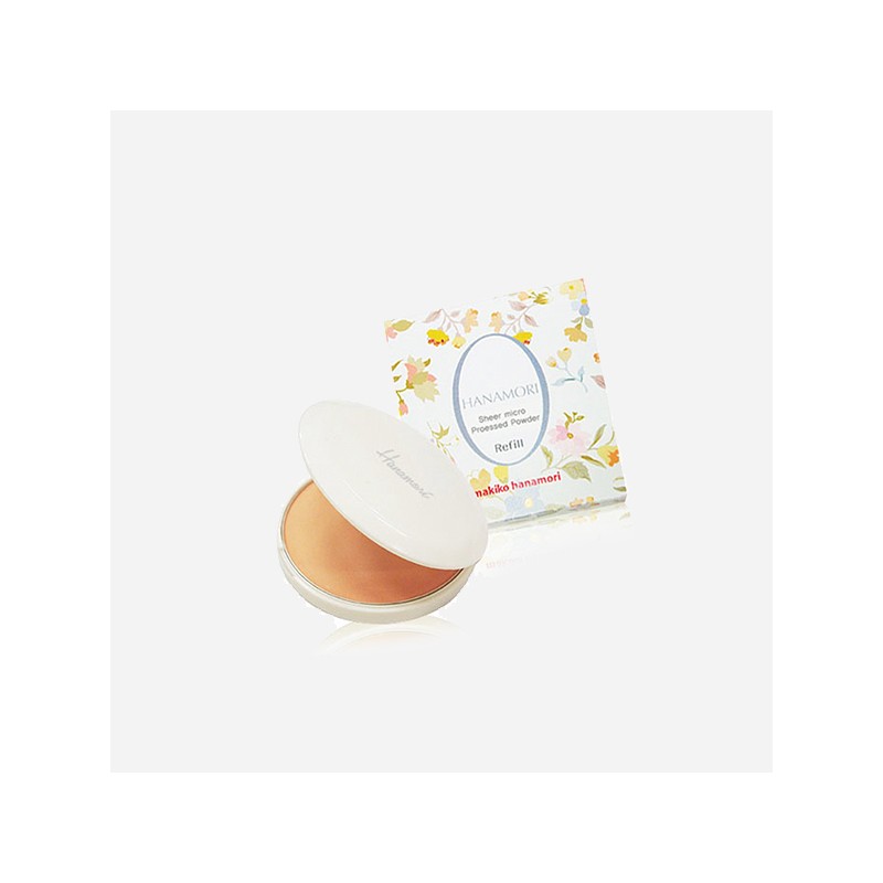Hanamori Micro Powder Foundation Misty 12g, long-lasting cover compact /