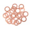 A ABSOPRO Pack of 20 Copper Discs 14 x 21