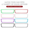 Ohleats Car Rear View Mirror Protector Frame, Silicone Auto Rearview