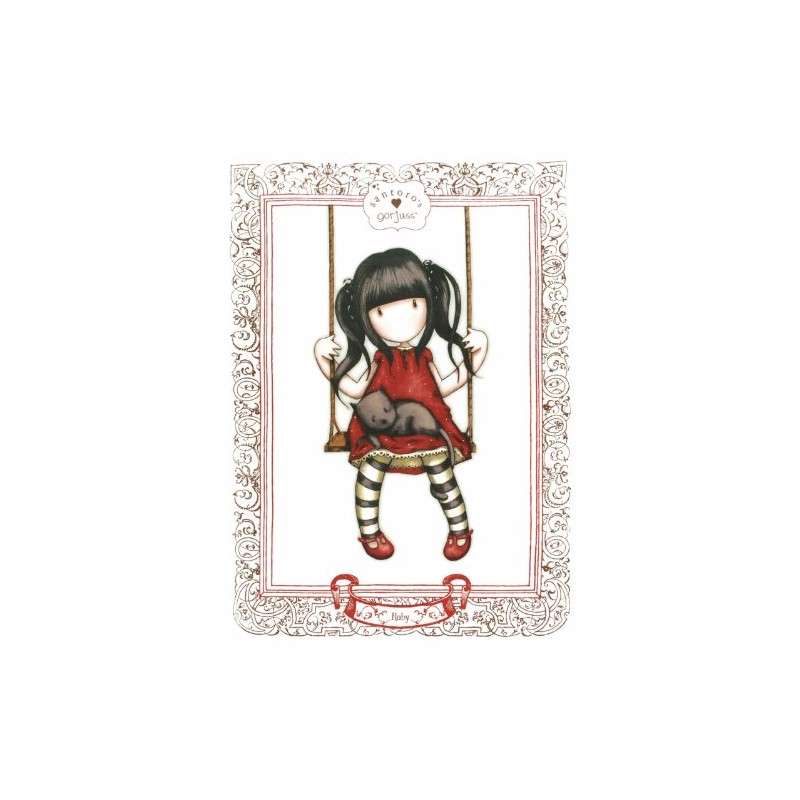 Ruby Tea Towel by Gorjuss