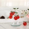 BTSKY Crystal Glass Apple Tree - Artificial Red Apple Tree