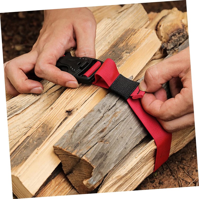 Operitacx Outdoor Nylon Strapping Straps Pcs Ratchet Lashing Straps Baggage