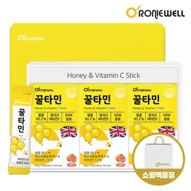Ronniewell Roniwell Honeytamin Grapefruit Flavor 10-Pack Gift Set (3 Packs) / 로니웰 꿀타민 자몽맛 10포 3개입 선물세트