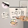 Charging Cable Organizer Bag, All My Charging Stuff Travel Pouch,