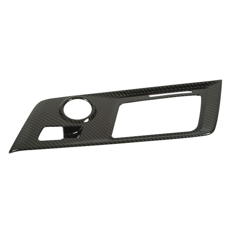 Car Gear Box Cover Trim Carbon Fiber Style Console Shifter