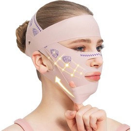 Faja Papada Facial Lifting 2 en 1 (Faja de Rostro y Banda Frontal)