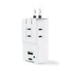 TOP-FLEX USB Outlet Power Strip with 3 AC Outlets and