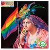 eeBoo: Piece and Love Liberty Rainbow 1000-piece square adult Jigsaw