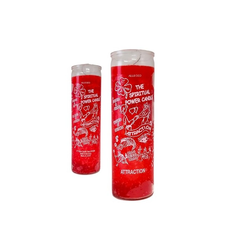 7 Day Candle Attraction - The Spiritual Power Candle Red