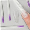 FOMIYES Pcs Fiberglass Nail Extensions Manicure Fiber Tips Gel Building