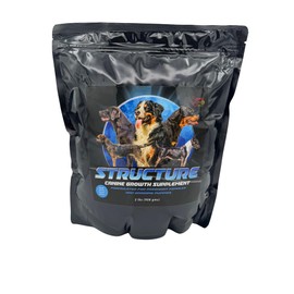 Structure by CPN – Puppy Growth Supplement with Egg & Milk Protein – Supports Muscle, Bone, Immune Health – Includes Probiotics, Enzymes & Omegas – for Puppies & Nursing Dogs – 4 lbs