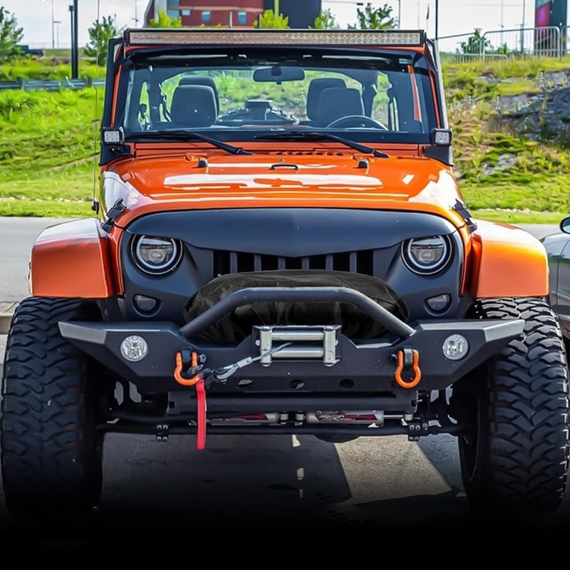 ZONADAH Winch Cover 48x19x24cm Waterproof Heavy Duty Winch Protection Dust