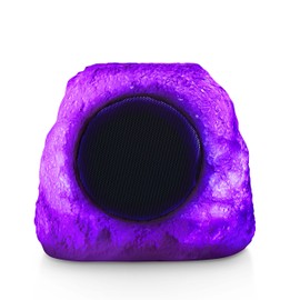 Emerson ERS-1002 Bluetooth Waterproof Outdoor Rock Speaker with Solar Charging, Dual Pairing, and Built-in Rechargeable Battery – Perfect for Outdoor Music, Pool Parties, and Garden Entertainment