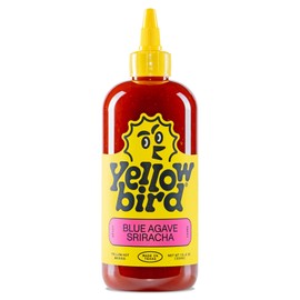 Yellowbird® Classic Blue Agave Sriracha 19.6 oz. Tabletop Size (Mellow Hot | 1 Bottle | Made in Texas)