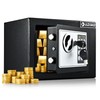 ADIMO Small Safe, 0.23Cubic Safe for College Dorm Room for