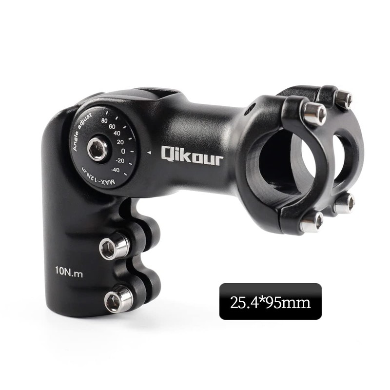 Bike Stem 120 Degree Adjustable Bicycle Stem 1" / 1.25"