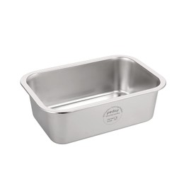 PEDAY 1.2 Gallon Large Dog Water Bowl, 18/8 Human Grade Stainless Steel - Silver Classic