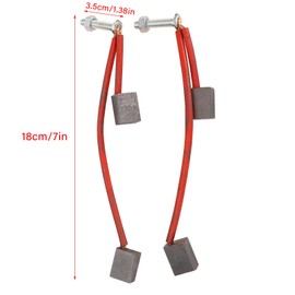 Cart Starter Generator Brushes, 2PCS Car Starter Motor Brush Set Replacement 103347301 114-01-2034AS for Precedent 2001-Up for EZ 2008-Up