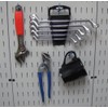 Wall Control Blue Medium Slotted Storage Hooks - Rust Resistant