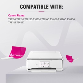 ALLWORK 280XXL 281XXL Compatible for Canon 280 281 TR8620a Ink Cartridges PGI-280XXL CLI-281XXL 280 XXL 281 XXL Compatible with TR8620 TS702a TS9520 TS9521C TR8520 TS6220 TS6320 TS8220 (10 Packs)