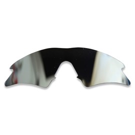 POLARLENS Polarised Replacement Lenses for Oakley M Frame Sweep - Compatible with Oakley M Frame Sweep Sunglasses (Black)