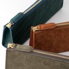 Slip-On Pen Case, PB Zipper Pen Case, L, IPV-6501, Cognac