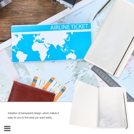 Zerodeko Ticket Storage Ticket Stub Ticket Book Loose Leaf Ticket Organiser Ticket Memory Book Scrapbook for Storing Air Film Concert Tickets A Ticket Organiser