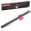 oumuik Marking Ruler, Marking Ruler, 300mm Combination Right Angle Woodworking