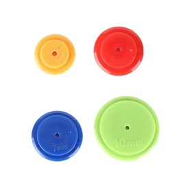 4PCS Professional Tracing Wheels - Durable Stainless Steel Sewing Tools with 5mm Ultra-Precision Needles for Dressmaking, Quilting & Fabric Marking | Multi-Functional Design | Vibrant Color Options