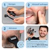 Men's Faces Beard Roller 192 Real Needles - Derma Roller