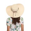 Lanzom Womens Wide Brim Summer Straw Hat Floppy Foldable Roll
