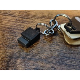 USB Dongle Keychain Holder 3d Printed