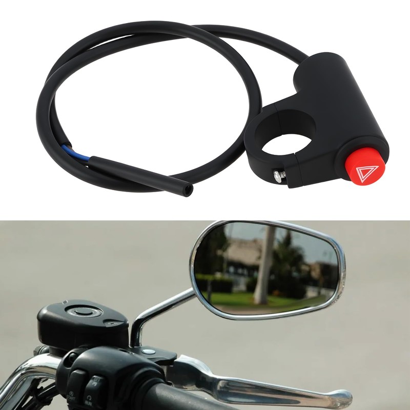 Be In Your Mind Motorcycle Hazard Light Switches 12V Double