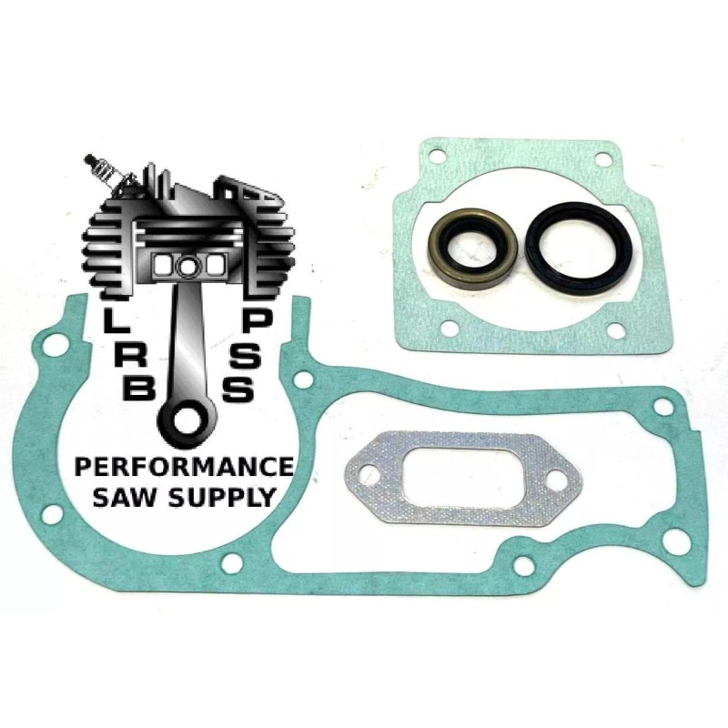 For Husqvarna GASKET KIT WITH CORRECT CRANKSHAFT SEALS FITS HUSQVANA