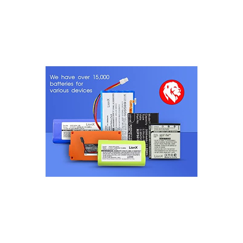 LIONX Battery for Roadrunner 505 BL-4B 900mAh / 3.33Wh