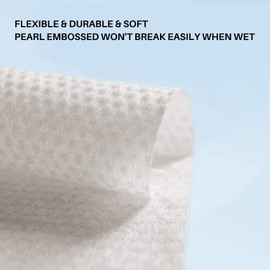 Daiilg 100PCS Disposable Wash Face Towel, Clean Face Towel, Make of Cotton, Remove Makeup Towel, Wash Tissue