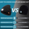 Beanie with Light for Men 2 Pack, Hat with Light