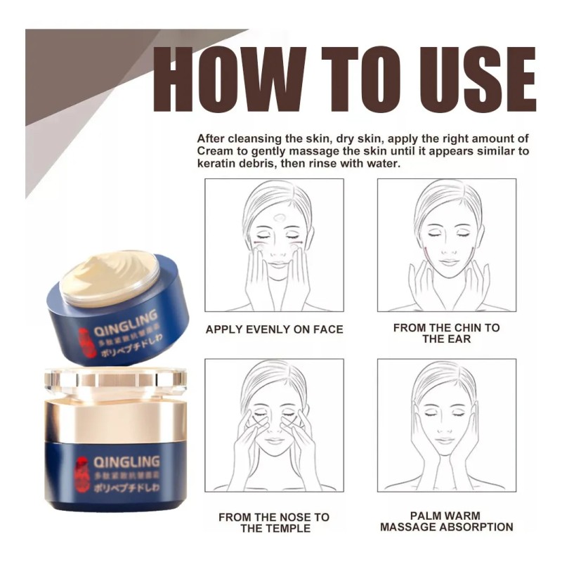 Crema Facial Qinglin Reafirmante Polipéptid 1pcs