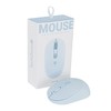 TECHZONE Mouse Inalámbrico con Click Silencioso 4 Botones Tecnología USB