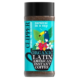 Clipper Coffee: Organic Latin American Instant Coffee – Medium Roast Coffee, Freeze Dried & Ethically Sourced – 100g (3.53oz)