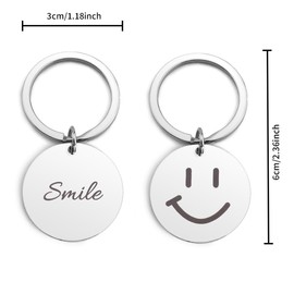 Valentines Gifts For Him Cute Keyrings For Women Christmas Gifts Positive Gifts Christmas Stocking Fillers Spiritual Gifts Good Luck Charm Sentimental Gifts Friend Colleague Sister Daughter Gifts