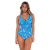 Sunsets Twist Tankini para mujer, Seaside Vista, 28-32E/G