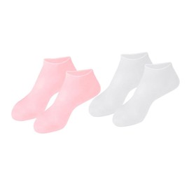 PACKOVE 2 Pairs Sebs Moisturizing Socks for Dry Feet Exfoliating Foot Care Skin-Friendly Breathable Protection for Cracked Heels and Daily Moisturizing