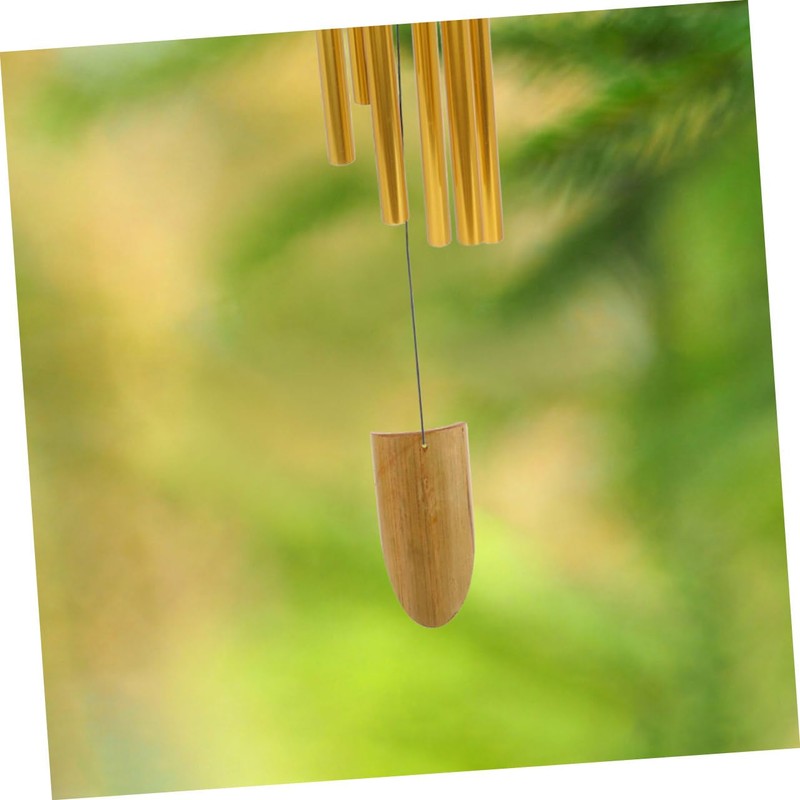Gatuida 1 Set Bamboo Wind Chime Tubes DIY Craft Supplies