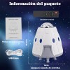 Astronautas Cielo Galaxia Estrellas Proyector Luz De Noche